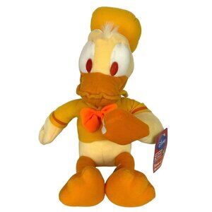 Disney Sega Flavor of the Month Donald Duck Plush 16 inch Orange Dreamsicle NEW